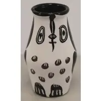 Pablo Picasso, Black and Maroon Owl