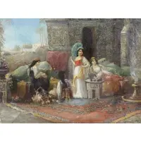 Juan Giménez Martín, Gimenez Martin / Roma, Oil on Canvas Laid on Board