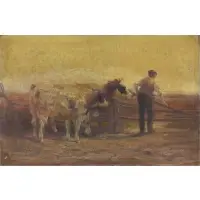 Horatio Walker, Untitled, Oil on Canvas