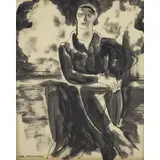 Carl Sprinchorn, Seated Woman