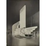 Alexander Leydenfrost, Railway Express Agency, Mixed Media Illustration "Railway Express Agency"