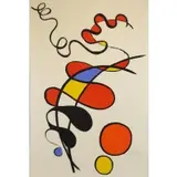 Boule Jaune Boule Orange by Alexander Calder, Lithograph "Boule Jaune Boule Orange", sold May 2017