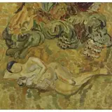 Lev Meshberg, Mother and Child in Landscape, 1966, Oil on Canvas