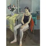 Nicolai Cikovsky, Dancer at Rest, 1957