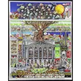 Money Doesn't Grow on Trees by Charles Fazzino, 3-D Serigraph, sold May 2017