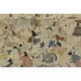 Bertram Hartman, Gallery of Modern Art 395.65 Castellane / 20's revisited, Ink and Watercolor on Paper