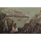 Abraham Walkowitz, Bathers on the Rocks