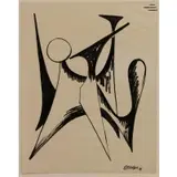 Alexander Calder, Stabile Drawing