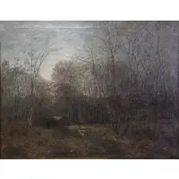 Émile Noirot, Noirot / Marlotte / 1879, Oil on Canvas