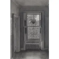 Gregory Paquette, Morning, 1978, Charcoal & Conte on Paper