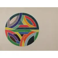 Frank Stella, Sinjerli Variation IV, from Sinjerli Variations, 1977, Offset lithograph and screenprint in colors