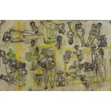 Untitled by Mary Gardner Preminger, Encaustic on Board, sold Mar 2017