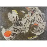 Mary Gardner Preminger, Untitled, Encaustic & Collage on Canvas