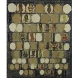Mary Gardner Preminger, Untitled, Encaustic & Collage on Canvas
