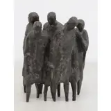 Nat Neujean, Deportation, Bronze Sculpture