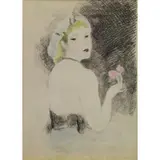 Marie Laurencin, Rose, ou la Femme d'un Amour, Hand Colored Lithograph "Rose, ou la Femme d'un Amour"