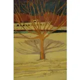 Jacques Letord, Winter Afternoon, Oil on Canvas