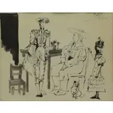 Untitled by Pablo Picasso, Lithograph, 1959, sold Feb 2017