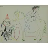 Circus Rider II by Pablo Picasso, sold Feb 2017