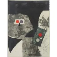 Ariadne by Antoni Clavé, 1965, Color Etching with Carborundum and Embossing on paper, sold Feb 2017
