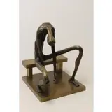 Charlotte Yazbek, Broken Man, 1964, Bronze Sculpture "Broken Man" 1964