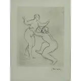 Le Fleuve Scamandre by Pierre-Auguste Renoir, Etching "Le Fleuve Scamandre", sold Jan 2017