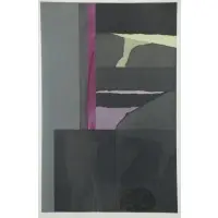 Aquatints by Louise Nevelson, Color Aquatint & Collage, 1973, sold Jan 2017