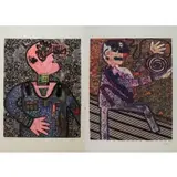 Enrico Baj, Baj Chez Baj, Portfolio of Prints