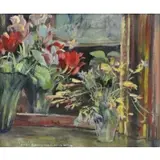 Rene Zimmermann, Still Life, Oil on Canvas