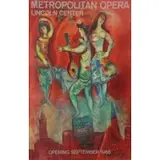 Marc Chagall, Marc Chagall, 1966 Metropolitan Opera / Lincoln Center Color Lithograph Poster