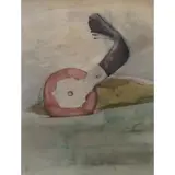 Claes Oldenburg, Proposal for a Colossal Monument in the Form of a Typewriter Eraser for Alcatraz Island
