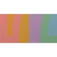 Richard Wilson, Dixon, 1971, Acrylic on Board "Dixon" 1971