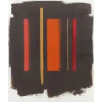 Mason Wells, P. Town Series #4, 1964, Oil on Canvas