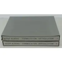 Josef Albers, Formulation Articulation I and II, The nearly complete two part portfolio comprised of 127 screenprints in colors, 1972