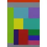 Jean-Francois Dubreuil, QIQ4/2, Acrylic / Canvas "QIQ4/2" Signed verso