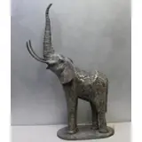 Bud Hambleton, Elephant, Steel Sculpture