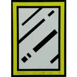 Roy Lichtenstein, Mirror, Color Screen Print "Mirror" On white 4-ply board