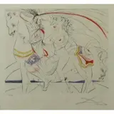 Diane de Poi Poitiers by Salvador Dalí, Etching and Aquatint "Diane de Poi Poitiers", sold Nov 2016