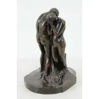 Victor David Brenner, Adam & Eve, Bronze Sculpture