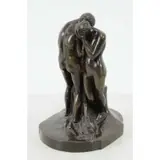 Victor David Brenner, Adam & Eve, Bronze Sculpture