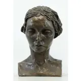 Jacob Epstein, This is an original work being the 10th + final cast of an edition of 10, Bronze Bust
