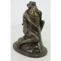 The Hugger by Bruno Zach, Erotic Bronze "The Hugger", sold Nov 2016