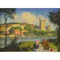 Louis Endres, Untitled, Oil / Panel