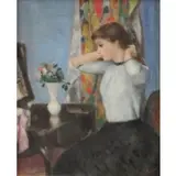 François Gall, Interieur, Oil on Canvas