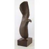 Leonardo Nierman, Leonardo M. Nierman (Mexican, b, Abstract Bronze Sculpture