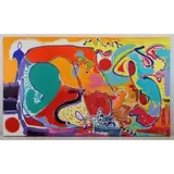 D.M Weil, Play, 2013, Acrylic on Canvas "Play" 2013