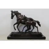 Marilyn Newmark, Double Time, Bronze Sculpture "Double Time"