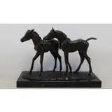 Marilyn Newmark, Pasture Pals, Bronze Sculpture "Pasture Pals"