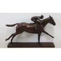 Marilyn Newmark, Man O War, Bronze Sculpture "Man O War"