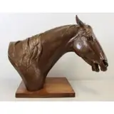 Marilyn Newmark, Bad Hair Day, Bronze Sculpture "Bad Hair Day"
